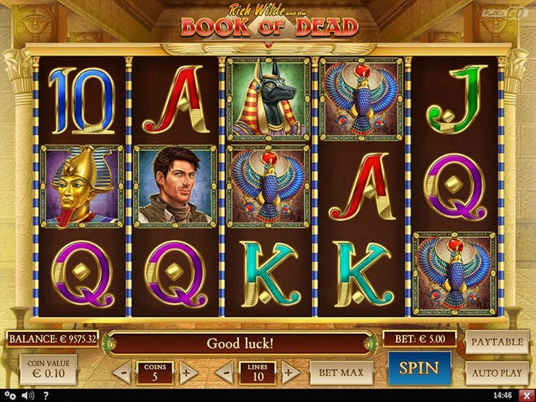 Book of Dead at Jackpot City